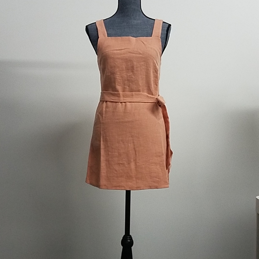 Tie wrap mini dress - Picture 2 of 6